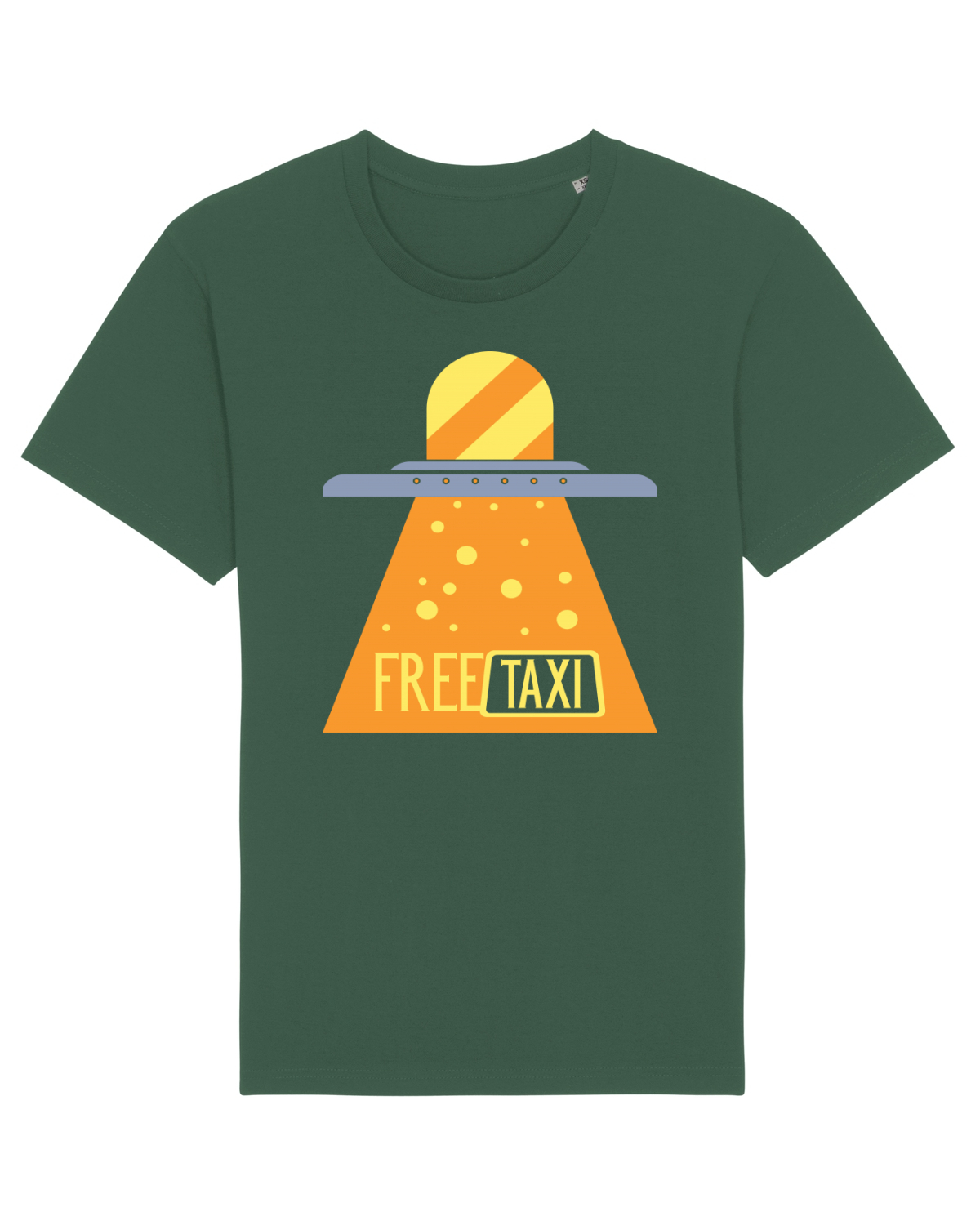 Tricou mânecă scurtă Unisex Rocker Bottle Green