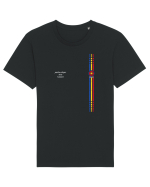 Romania Tricou mânecă scurtă Unisex Rocker