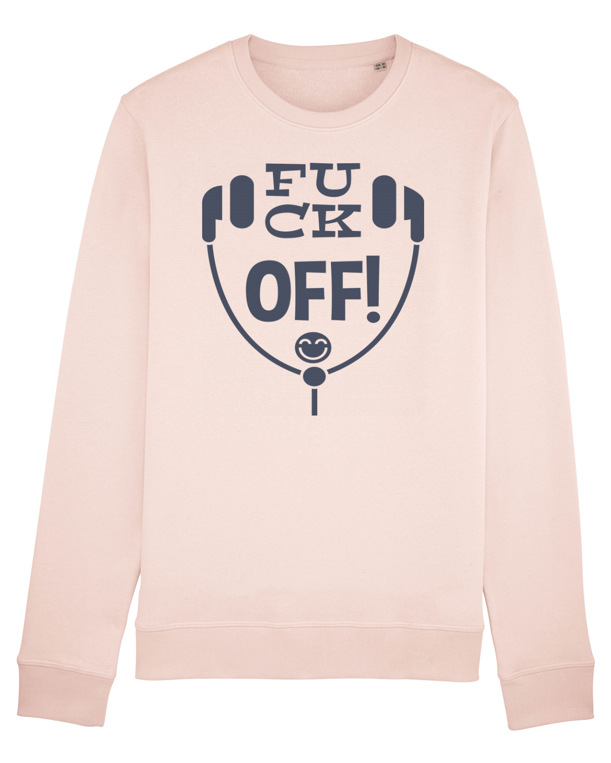 Bluză mânecă lungă Unisex Rise Candy Pink