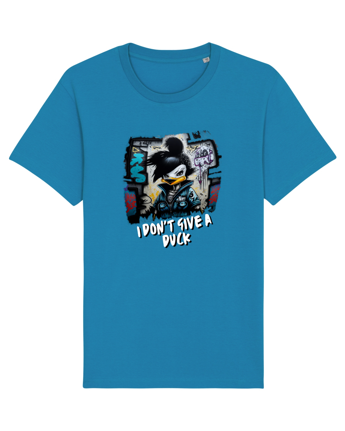 Tricou mânecă scurtă Unisex Rocker Azur