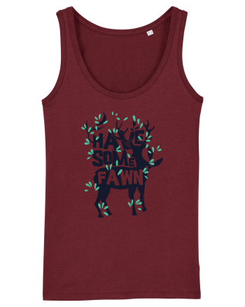 Have Some Fawn Burgundy