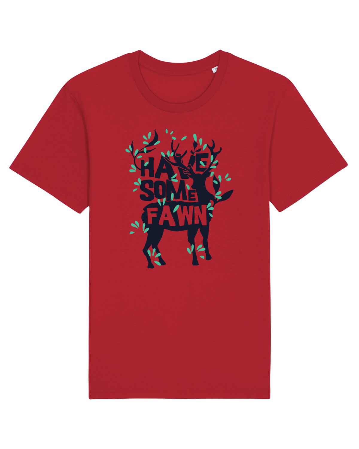 Tricou mânecă scurtă Unisex Rocker Red