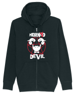 Horny Devil w Hanorac cu fermoar Unisex Connector