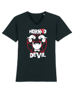 Horny Devil w Tricou mânecă scurtă guler V Bărbat Presenter