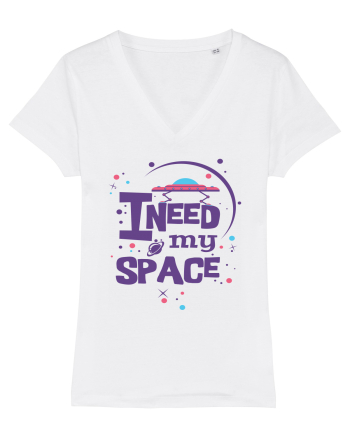 I Need My Space White