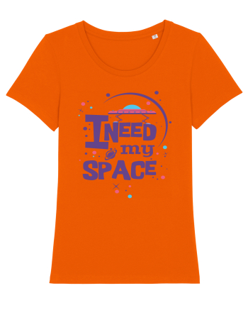 I Need My Space Bright Orange