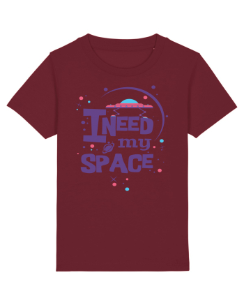 I Need My Space Burgundy