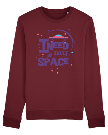 I Need My Space Burgundy