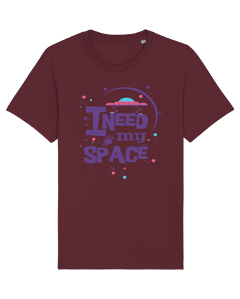 I Need My Space Burgundy