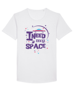 I Need My Space Tricou mânecă scurtă guler larg Bărbat Skater