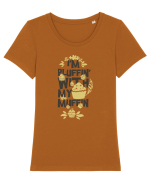 I'm Bluffin' With My Muffin Tricou mânecă scurtă guler larg fitted Damă Expresser