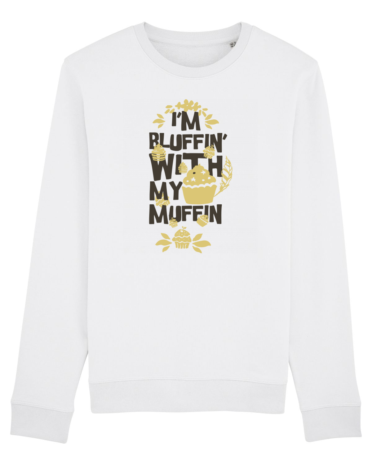 Bluză mânecă lungă Unisex Rise White