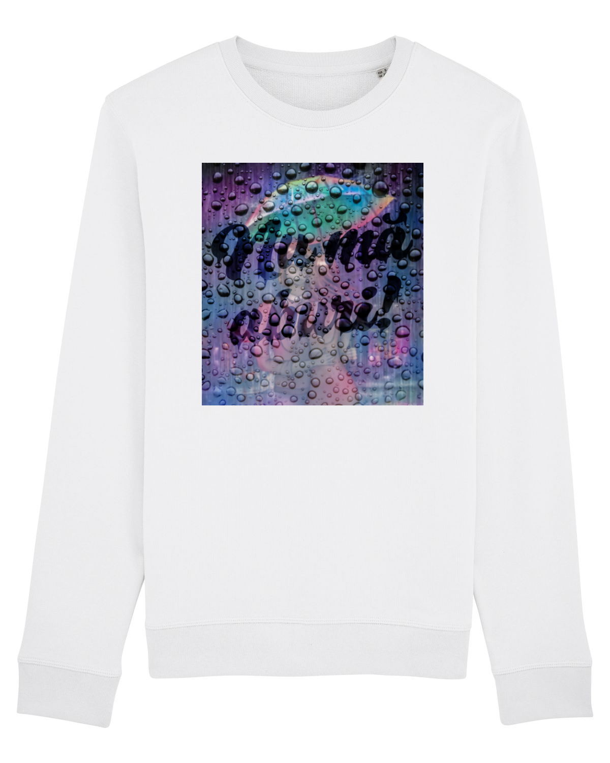 Bluză mânecă lungă Unisex Rise White