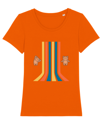 CUTE BEAR Bright Orange