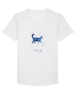 DREAM BIG Tricou mânecă scurtă guler larg Bărbat Skater