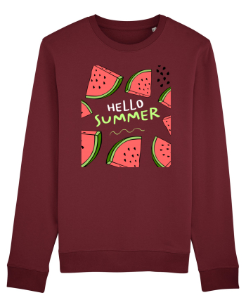 HELLO SUMMER Burgundy