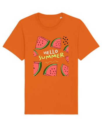 HELLO SUMMER Bright Orange