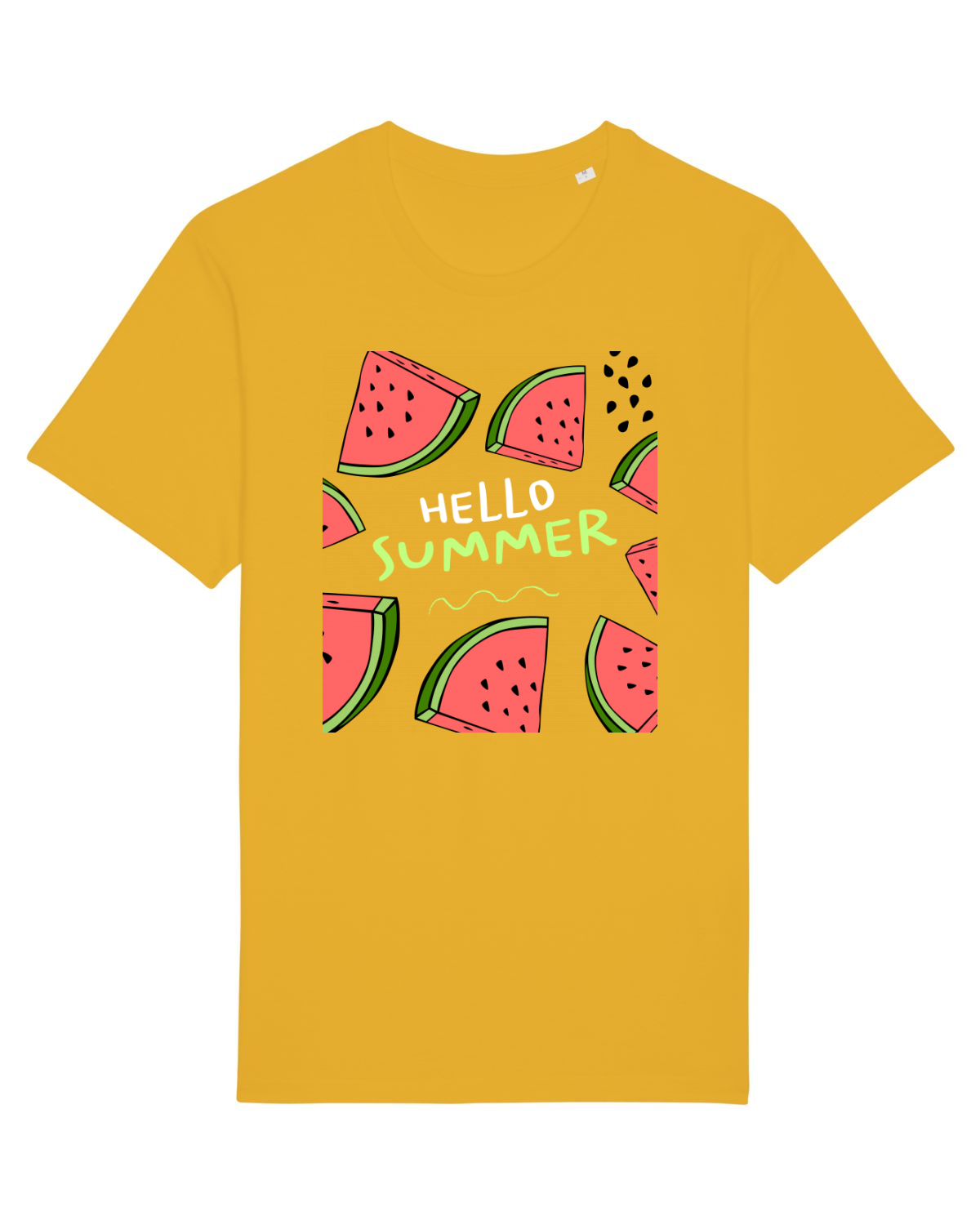 Tricou mânecă scurtă Unisex Rocker Spectra Yellow
