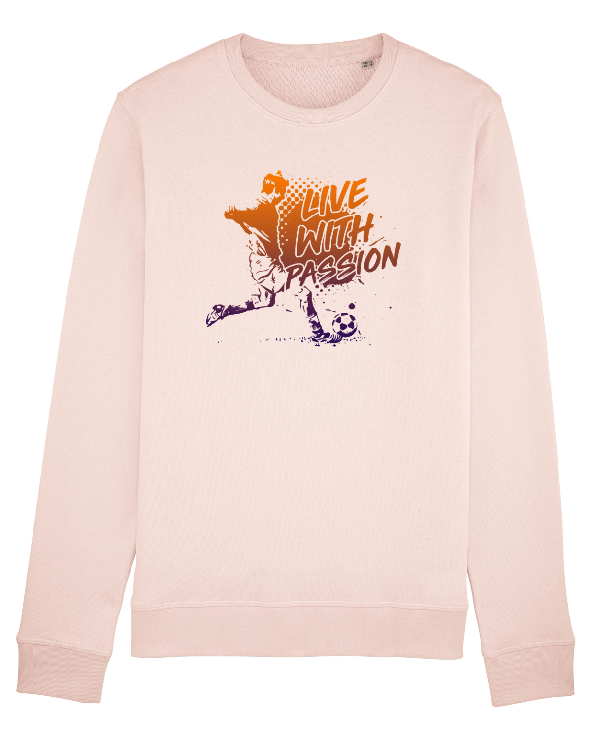 Bluză mânecă lungă Unisex Rise Candy Pink