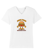 BURGER Tricou mânecă scurtă guler V Bărbat Presenter