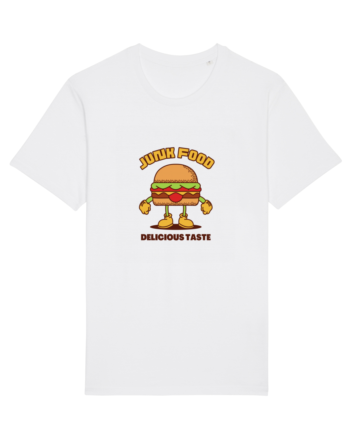 Tricou mânecă scurtă Unisex Rocker White