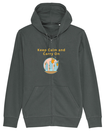 KEEP CALM AND CARRY ON Anthracite