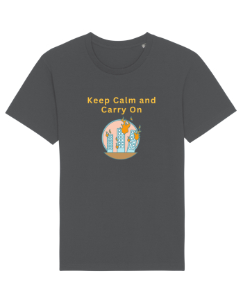 KEEP CALM AND CARRY ON Anthracite