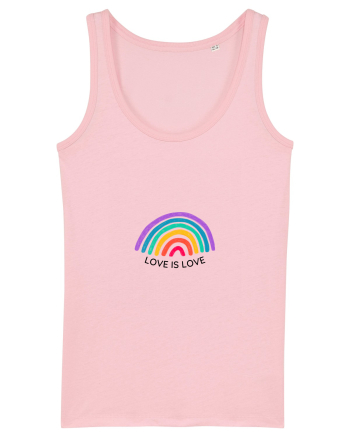 LOVE IS LOVE Cotton Pink