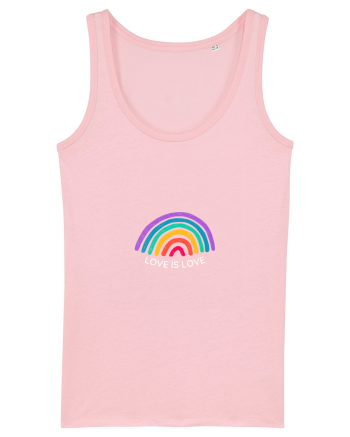 LOVE IS LOVE Cotton Pink