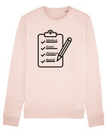 MANANCA, DORMI, PLIMBA-TE, REPETA Bluză mânecă lungă Unisex Rise