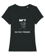 NFT Tricou mânecă scurtă guler larg fitted Damă Expresser