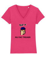 NFT Tricou mânecă scurtă guler V Damă Evoker