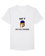 NFT Tricou mânecă scurtă guler larg Bărbat Skater