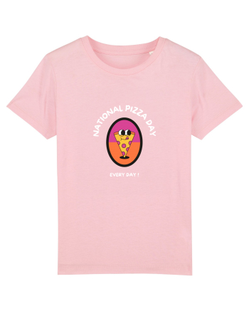 PIZZA DAY Cotton Pink
