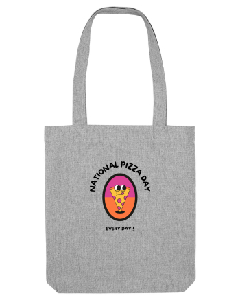 PIZZA DAY Heather Grey