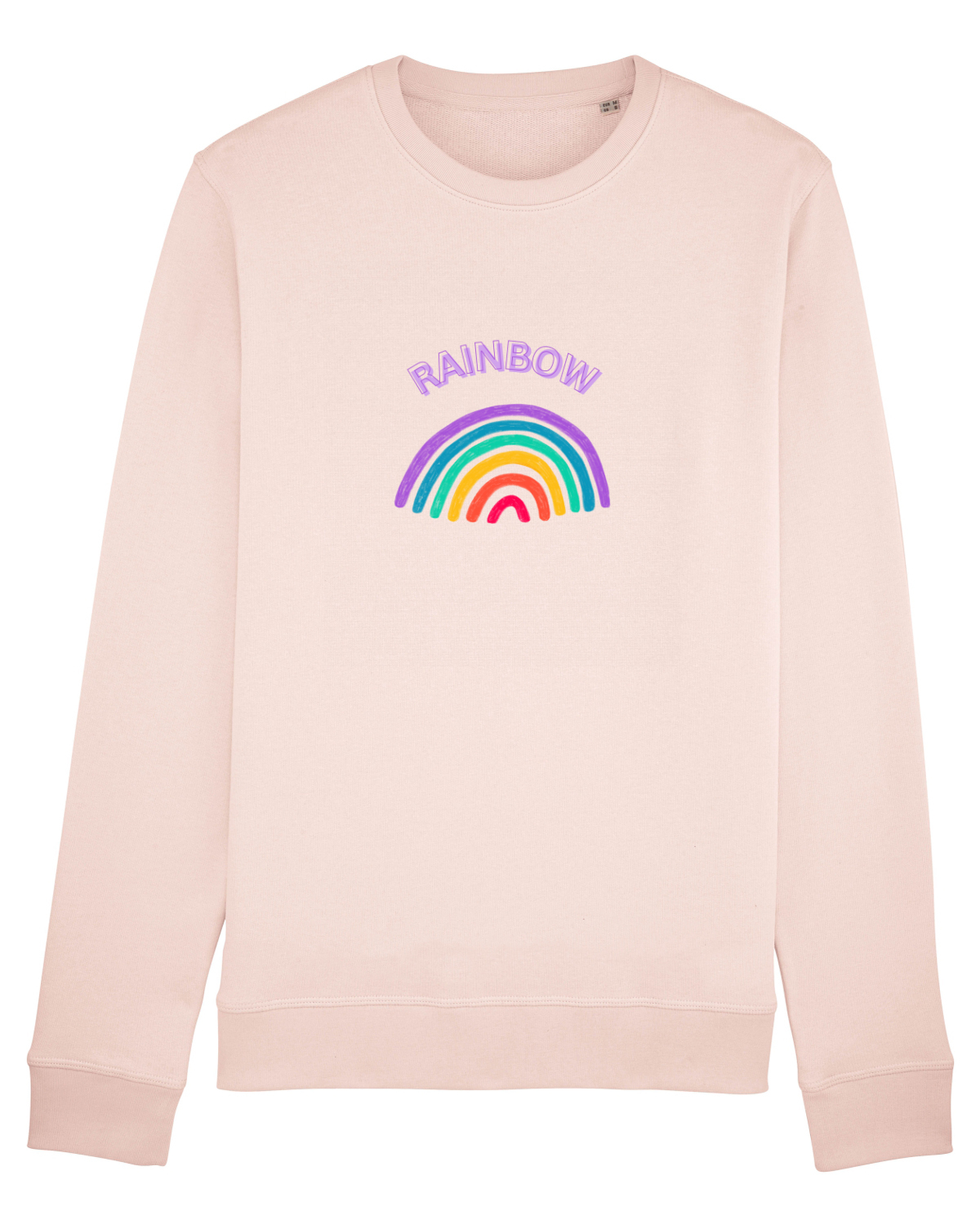 Bluză mânecă lungă Unisex Rise Candy Pink