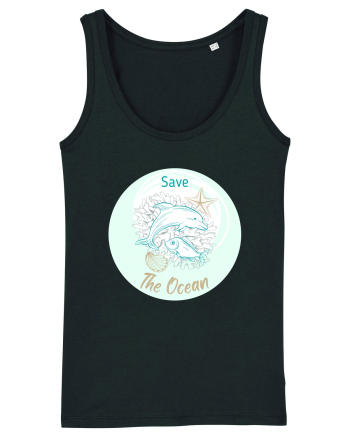 SAVE THE OCEAN Black