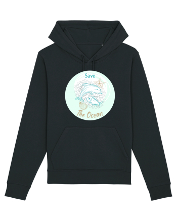 SAVE THE OCEAN Black