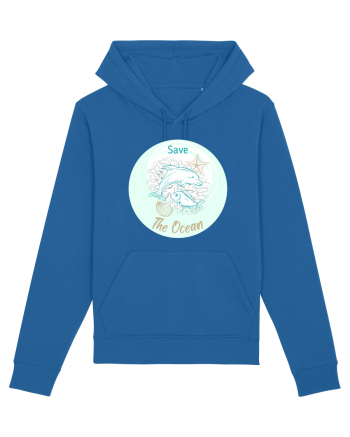 SAVE THE OCEAN Royal Blue