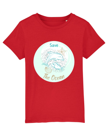 SAVE THE OCEAN Red