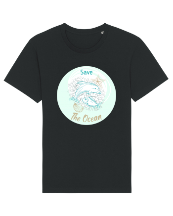 SAVE THE OCEAN Black