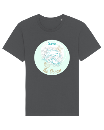 SAVE THE OCEAN Anthracite