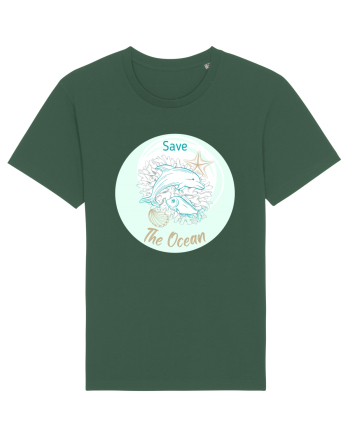 SAVE THE OCEAN Bottle Green