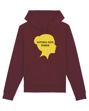 VIITORUL ESTE FEMEIE Burgundy