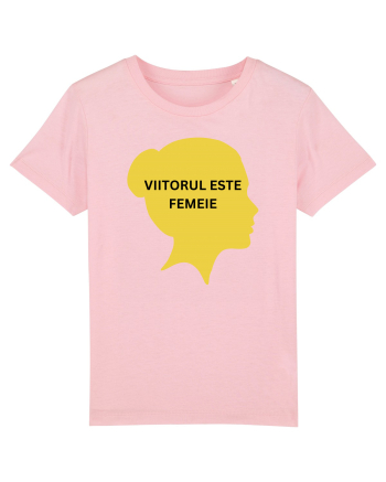 VIITORUL ESTE FEMEIE Cotton Pink