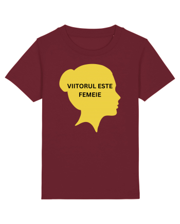 VIITORUL ESTE FEMEIE Burgundy