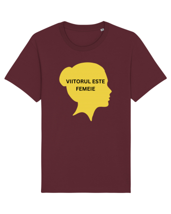 VIITORUL ESTE FEMEIE Burgundy