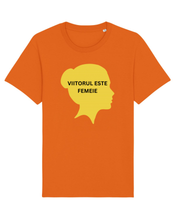 VIITORUL ESTE FEMEIE Bright Orange