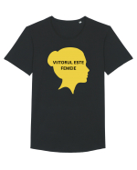 VIITORUL ESTE FEMEIE Tricou mânecă scurtă guler larg Bărbat Skater