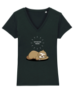 WEEKEND MOOD Tricou mânecă scurtă guler V Damă Evoker